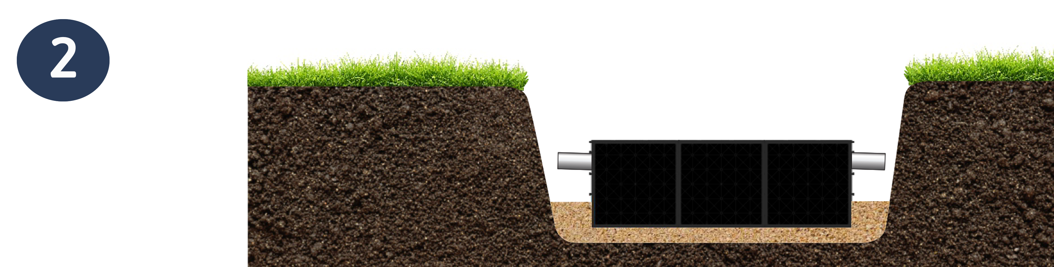 Raincycle Caisson d'infiltration